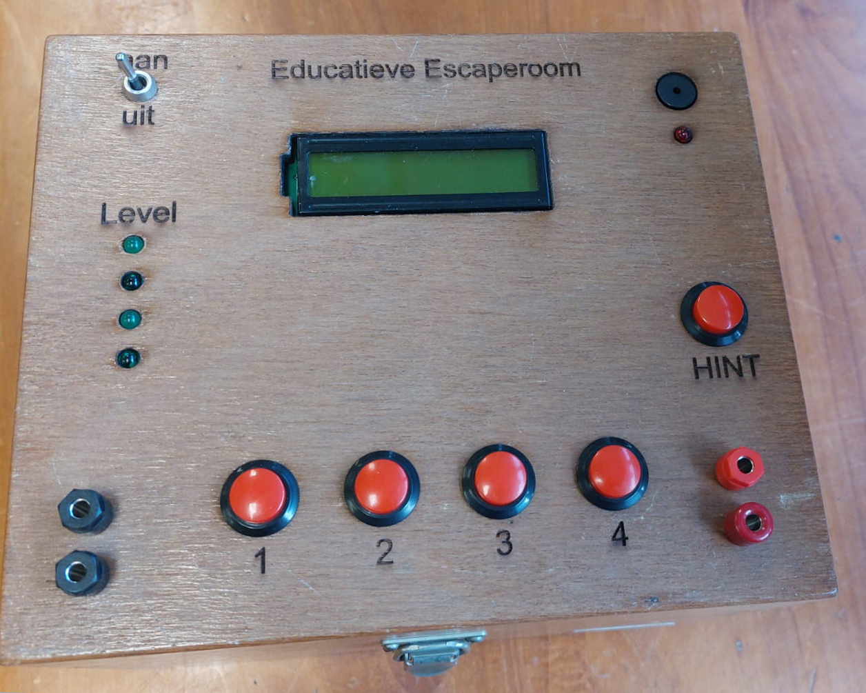 An educational escaperoom I designed and further improved and made open access available using the TU Delft Open Hardware fund.